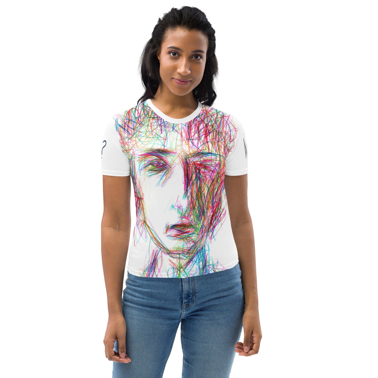 Damen-Allover-T-Shirt