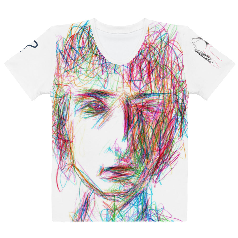Damen-Allover-T-Shirt