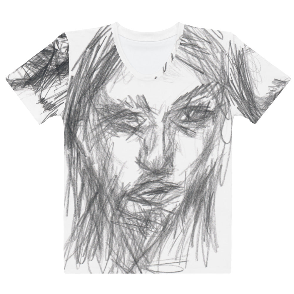 Damen-Allover-T-Shirt
