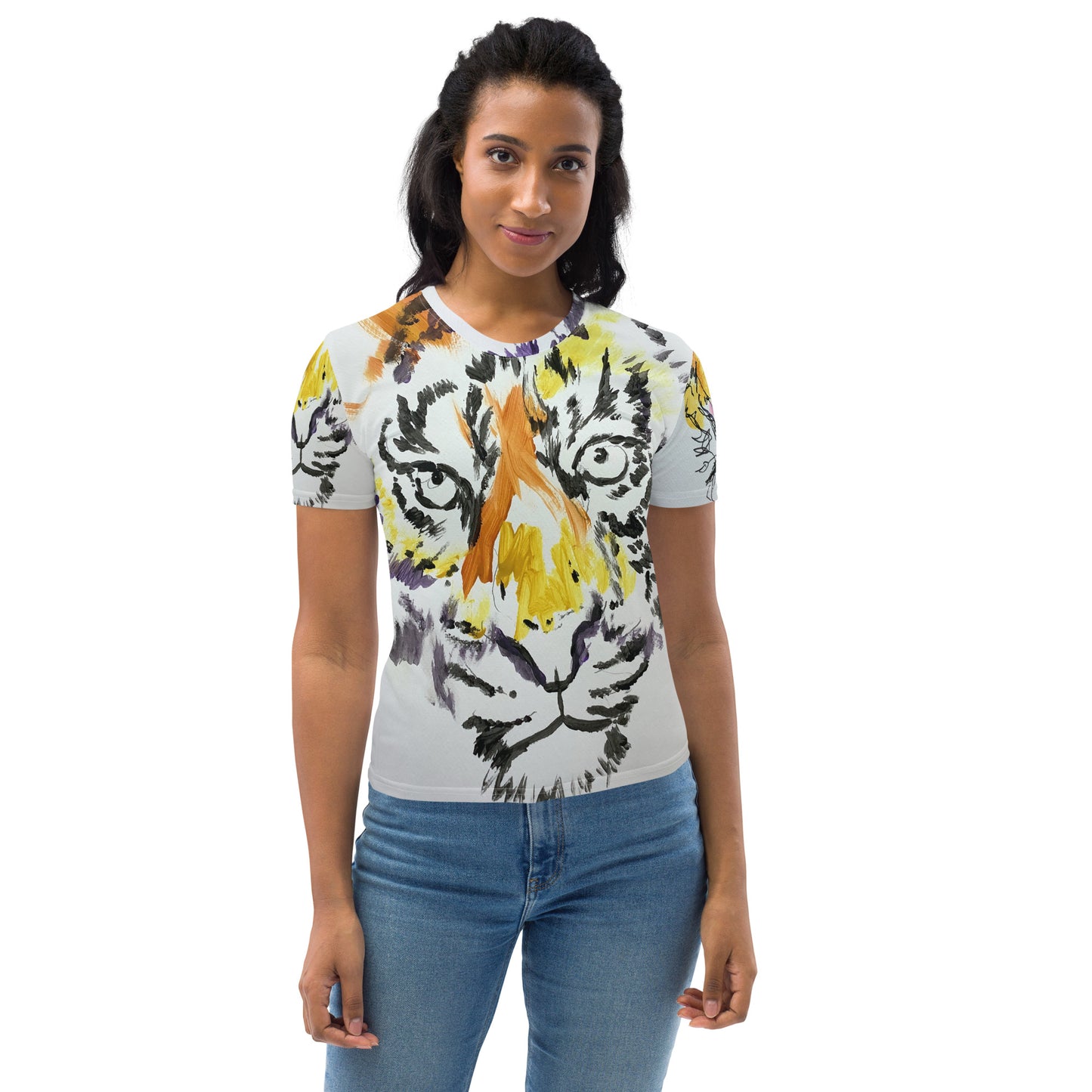 Damen-Allover-T-Shirt