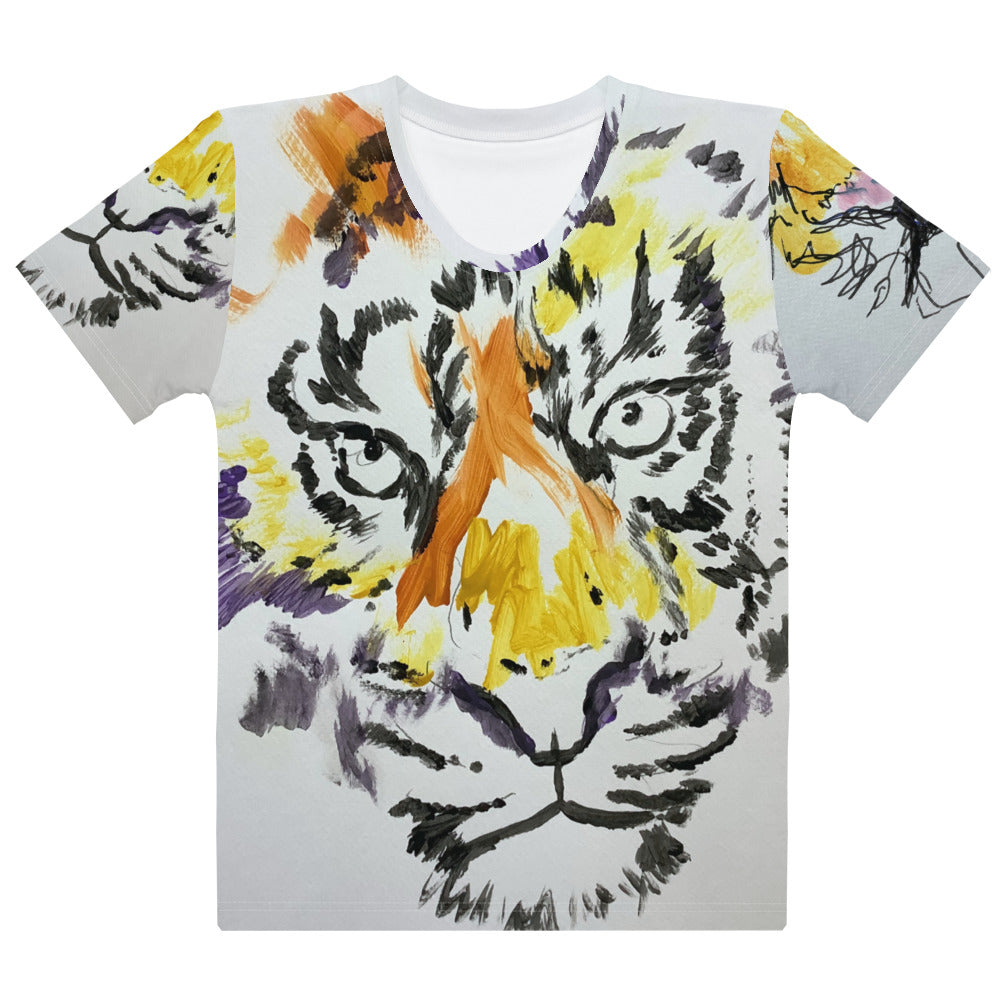 Damen-Allover-T-Shirt