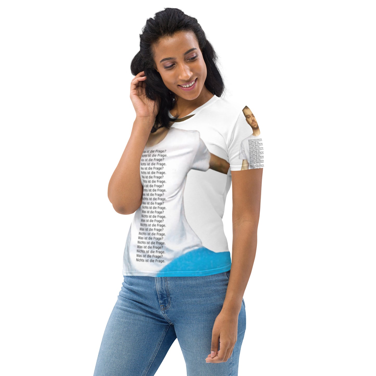 Damen-Allover-T-Shirt