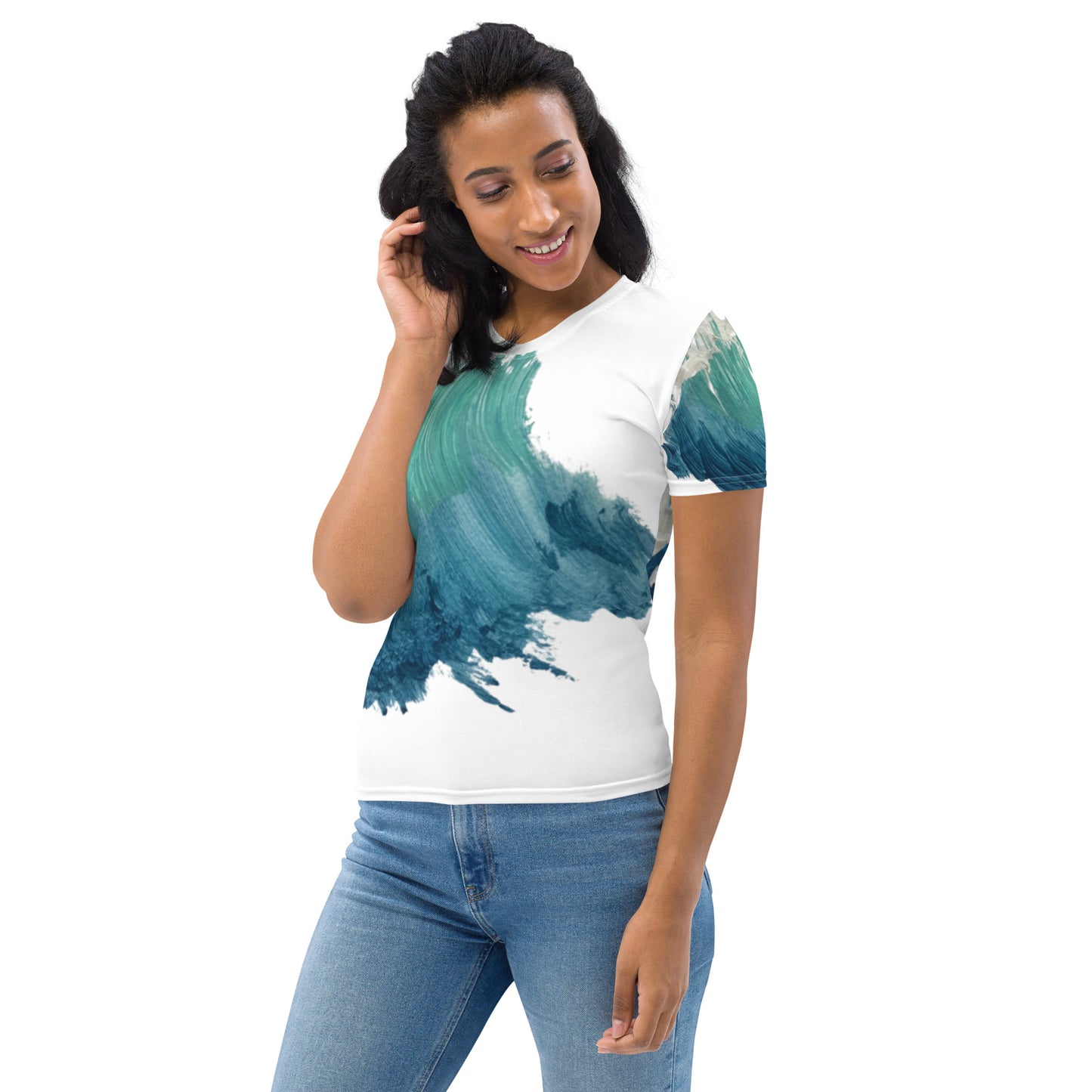 Damen-Allover-T-Shirt