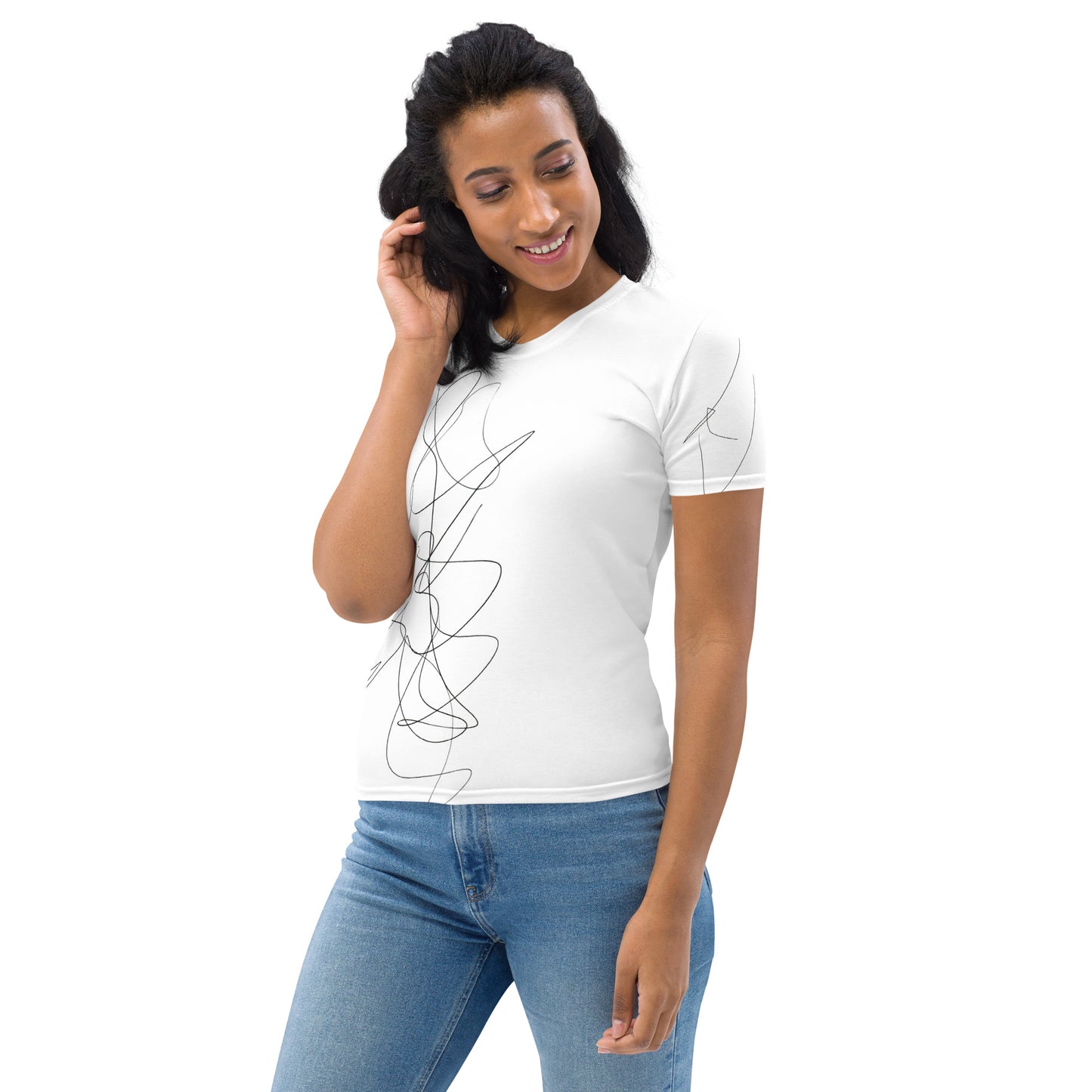 Damen-Allover-T-Shirt