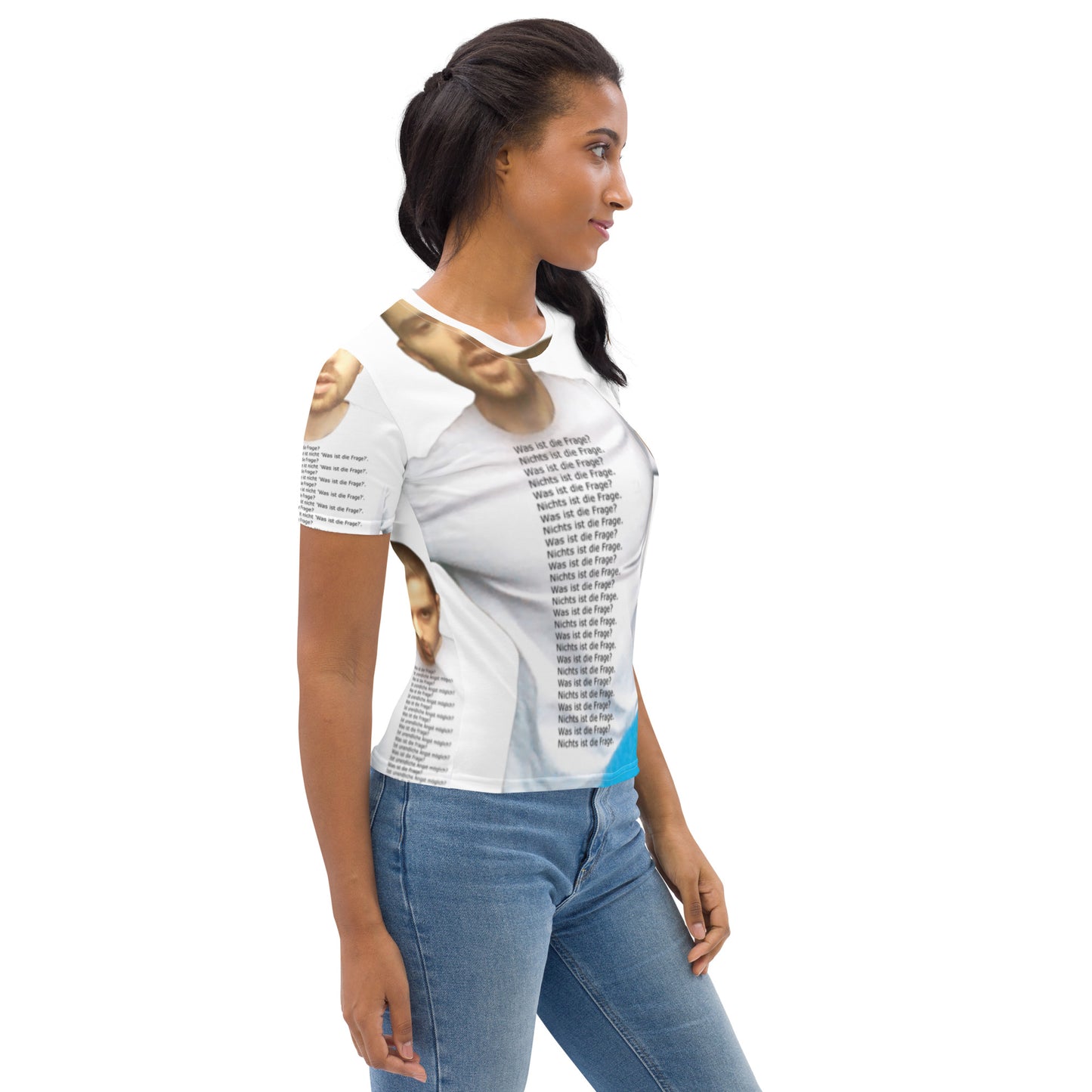 Damen-Allover-T-Shirt