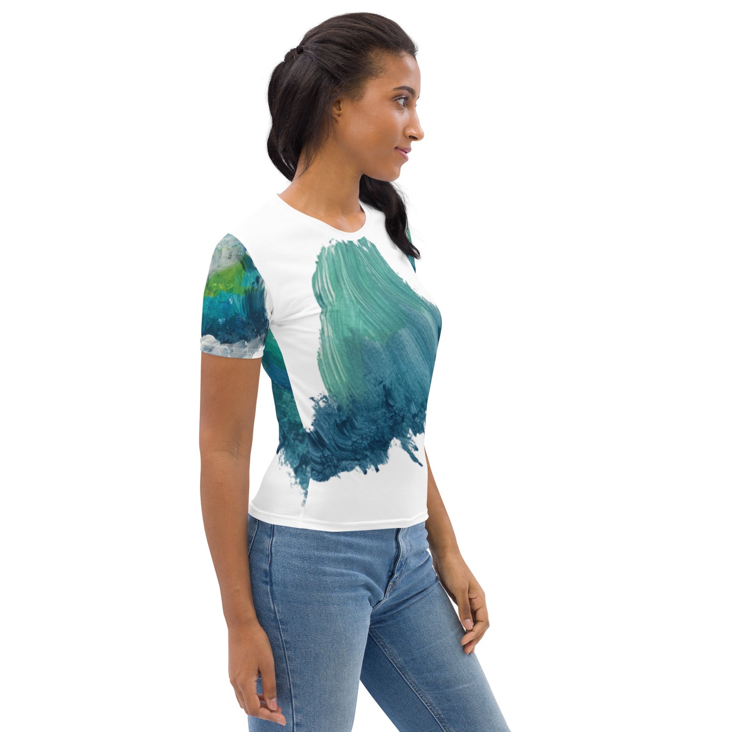 Damen-Allover-T-Shirt