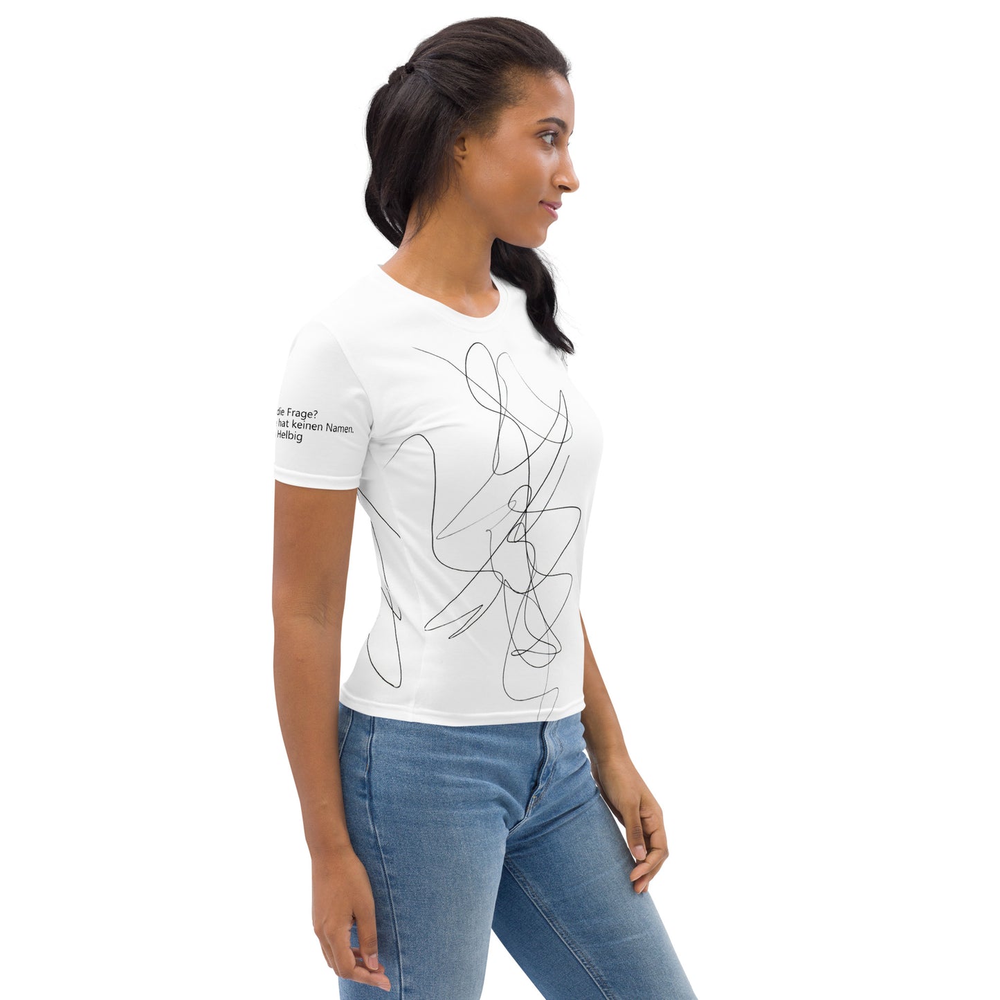 Damen-Allover-T-Shirt