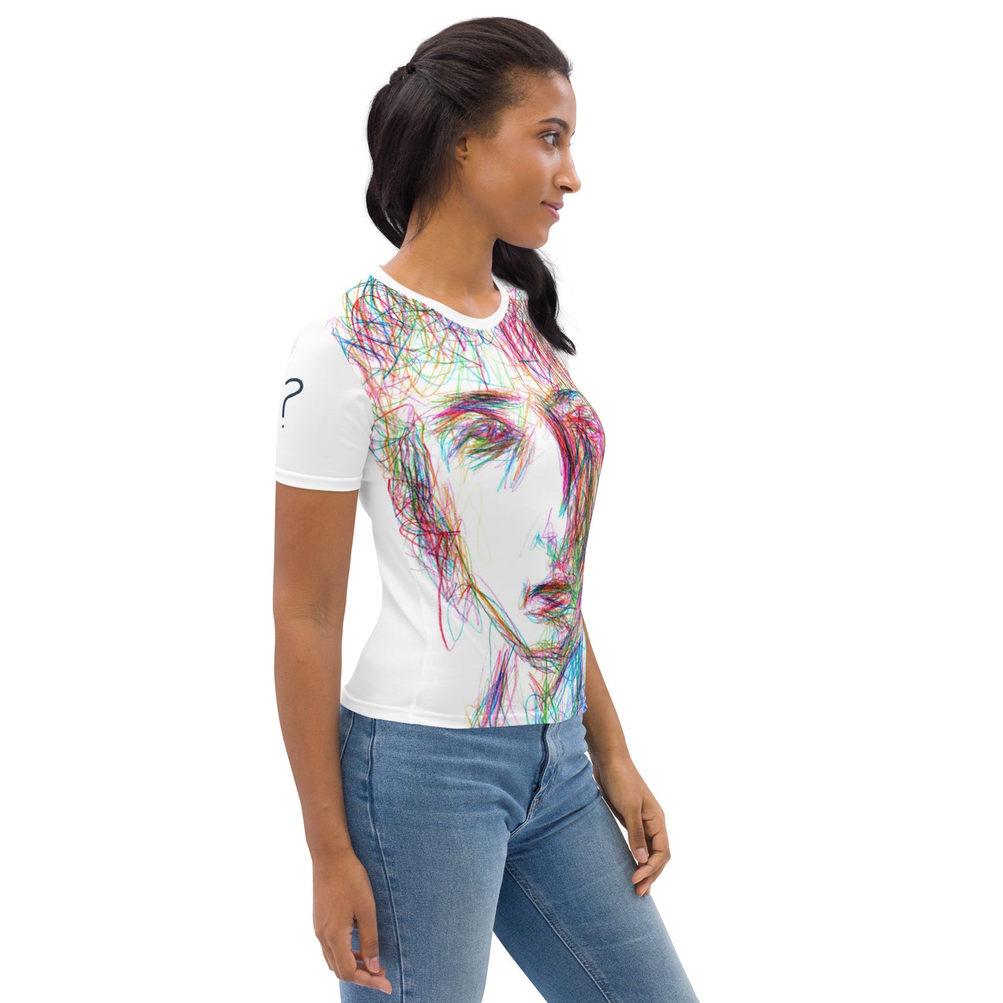 Damen-Allover-T-Shirt