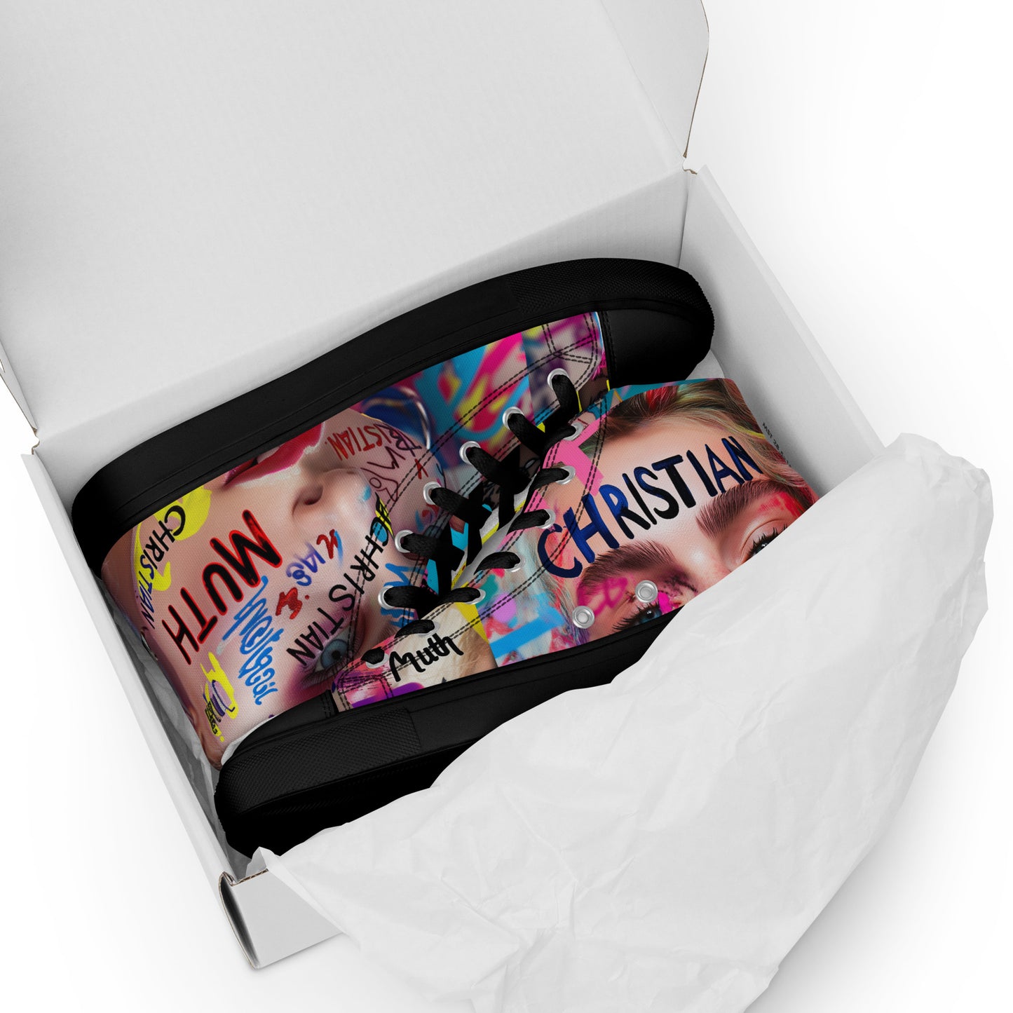 High-Top Leinenschuhe für Herren, Modell Christian