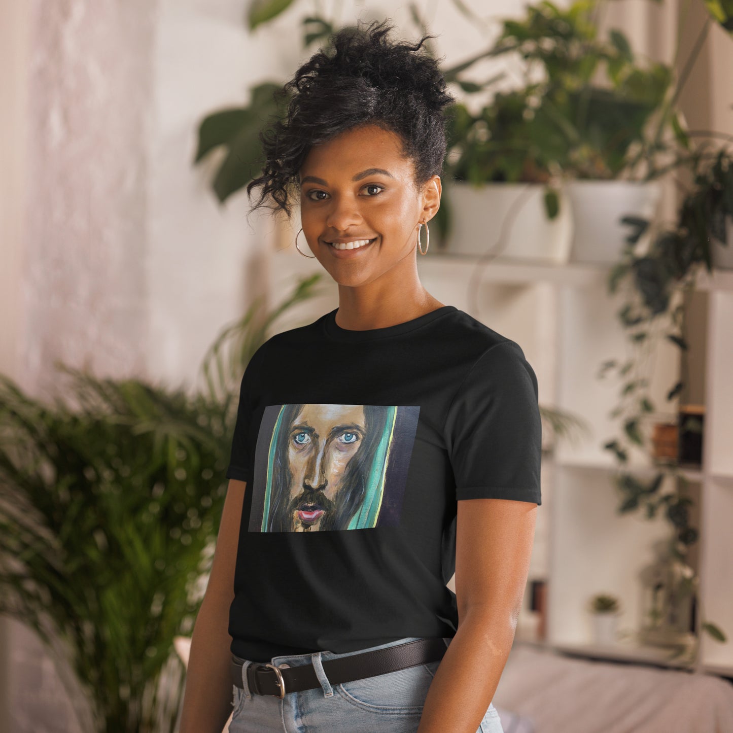 Unisex-T-Shirt Jesus Christus