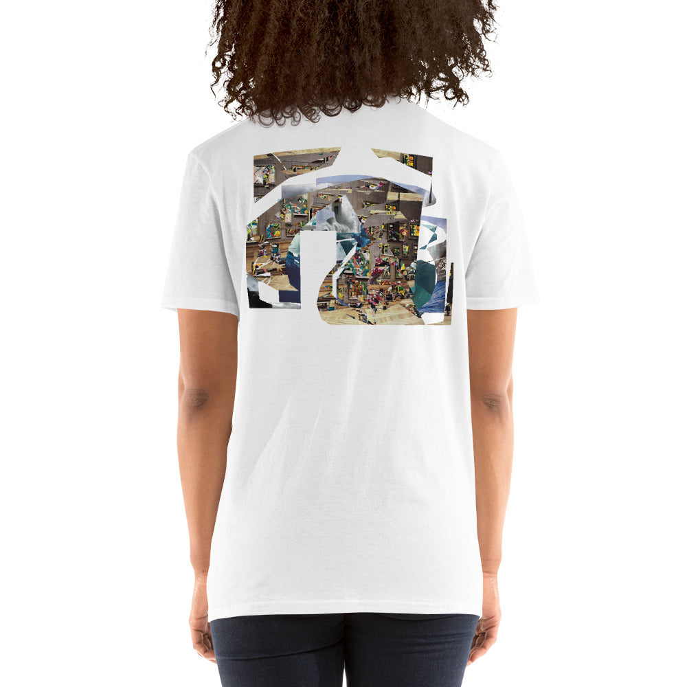 Unisex-T-Shirt Welle über StruthMeese-CutUp