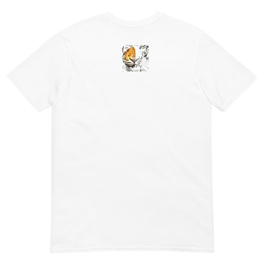 Unisex-T-Shirt hässlicher digitaler Tiger