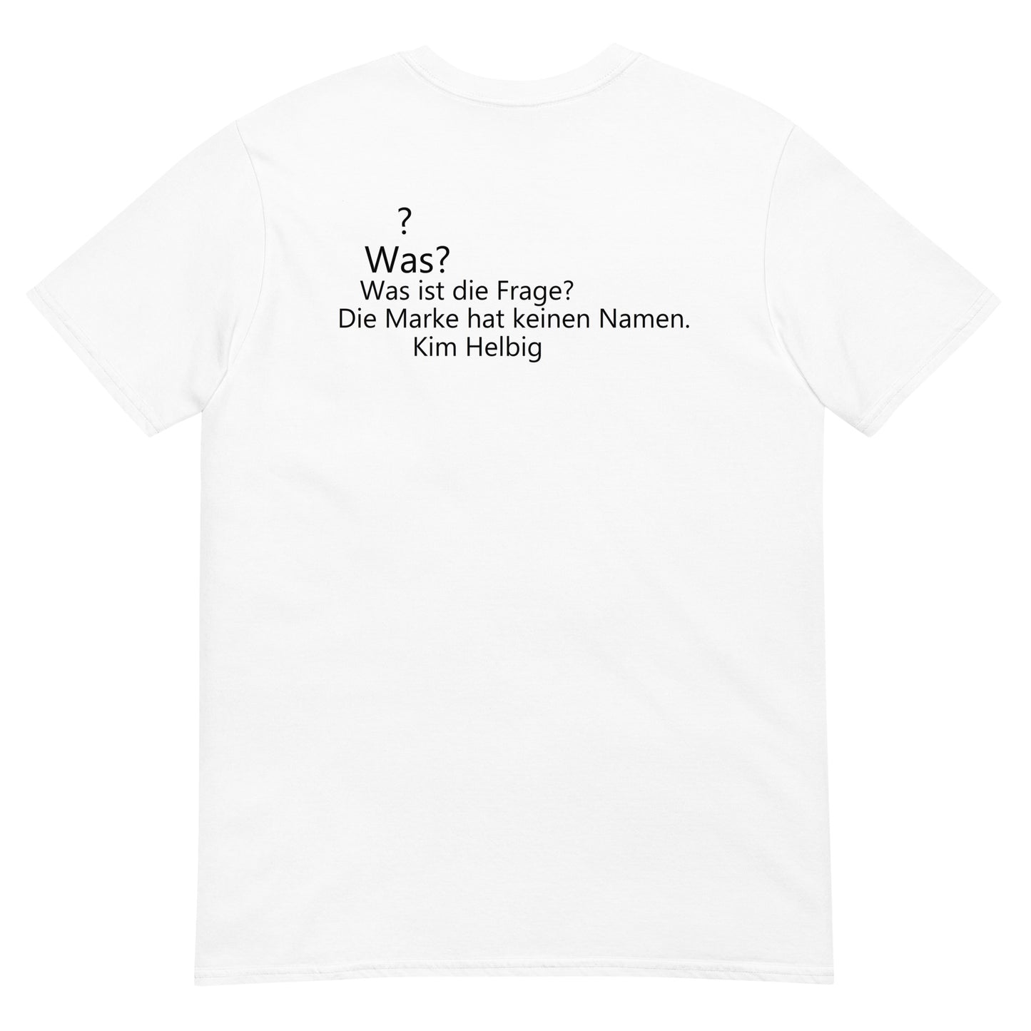 Unisex-T-Shirt Tiger mit Marke
