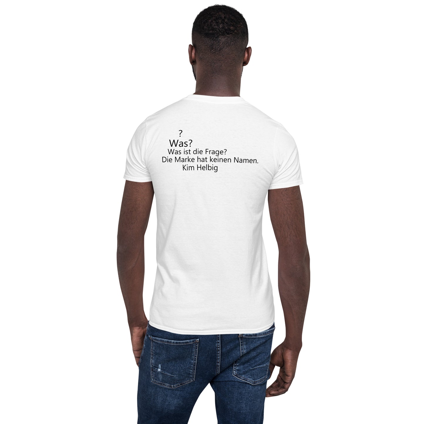 Unisex-T-Shirt Tiger mit Marke