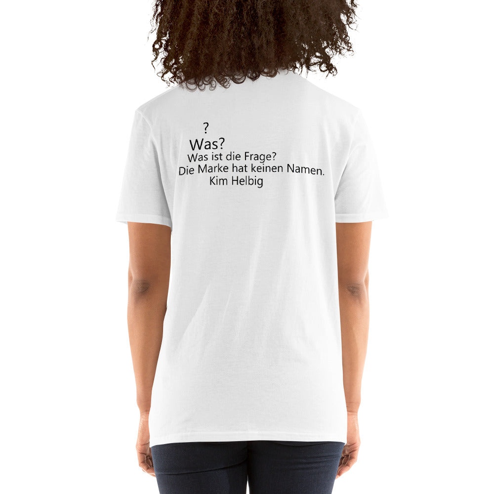 Unisex-T-Shirt Tiger mit Marke