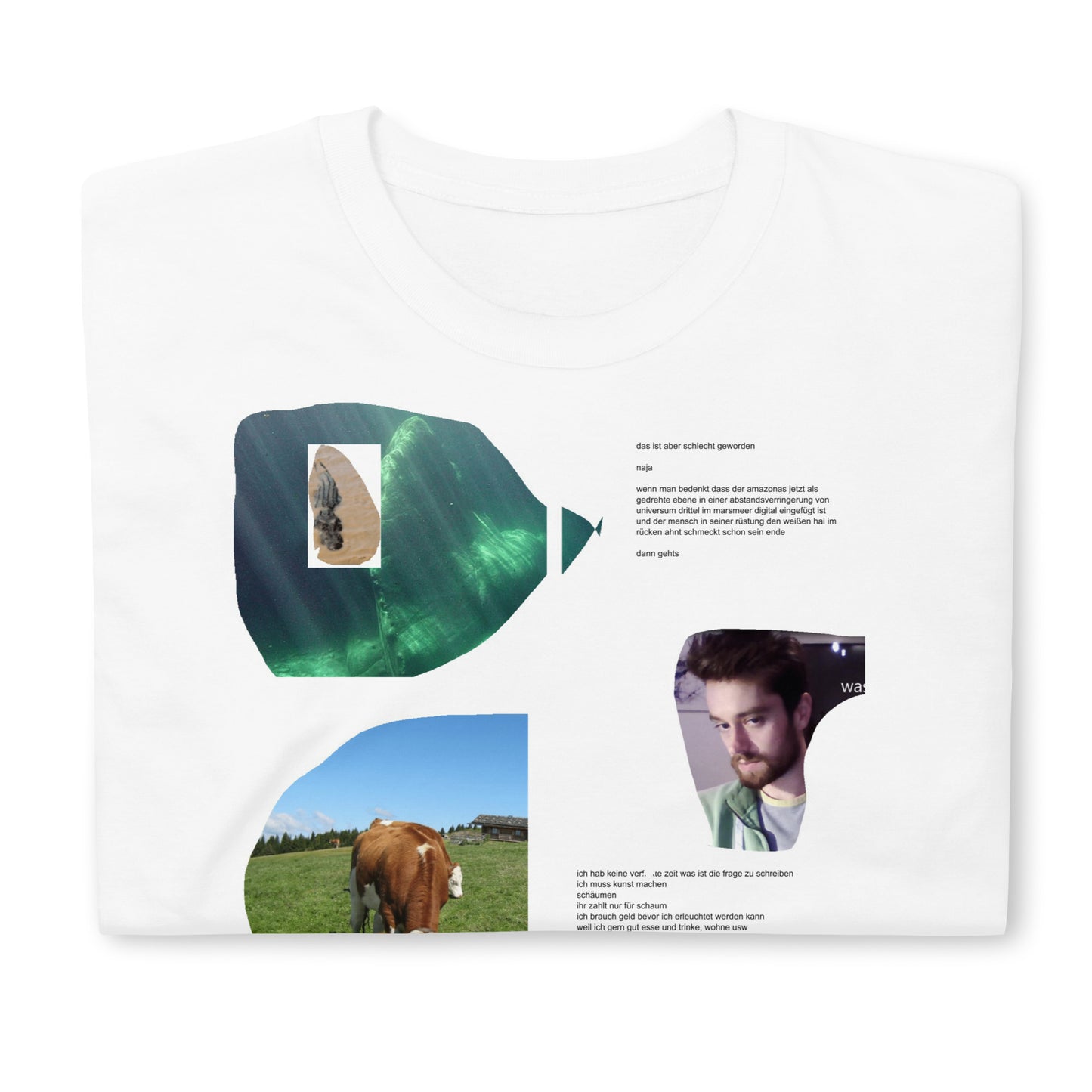 Unisex-T-Shirt Gib Gas