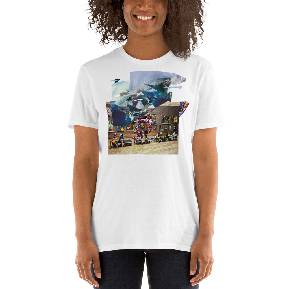Unisex-T-Shirt Welle über StruthMeese-CutUp