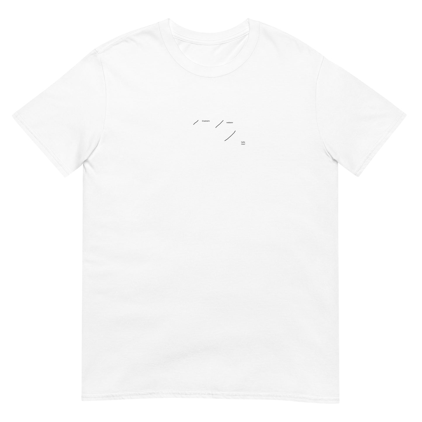 Unisex-T-Shirt Strich, weiterer, ..