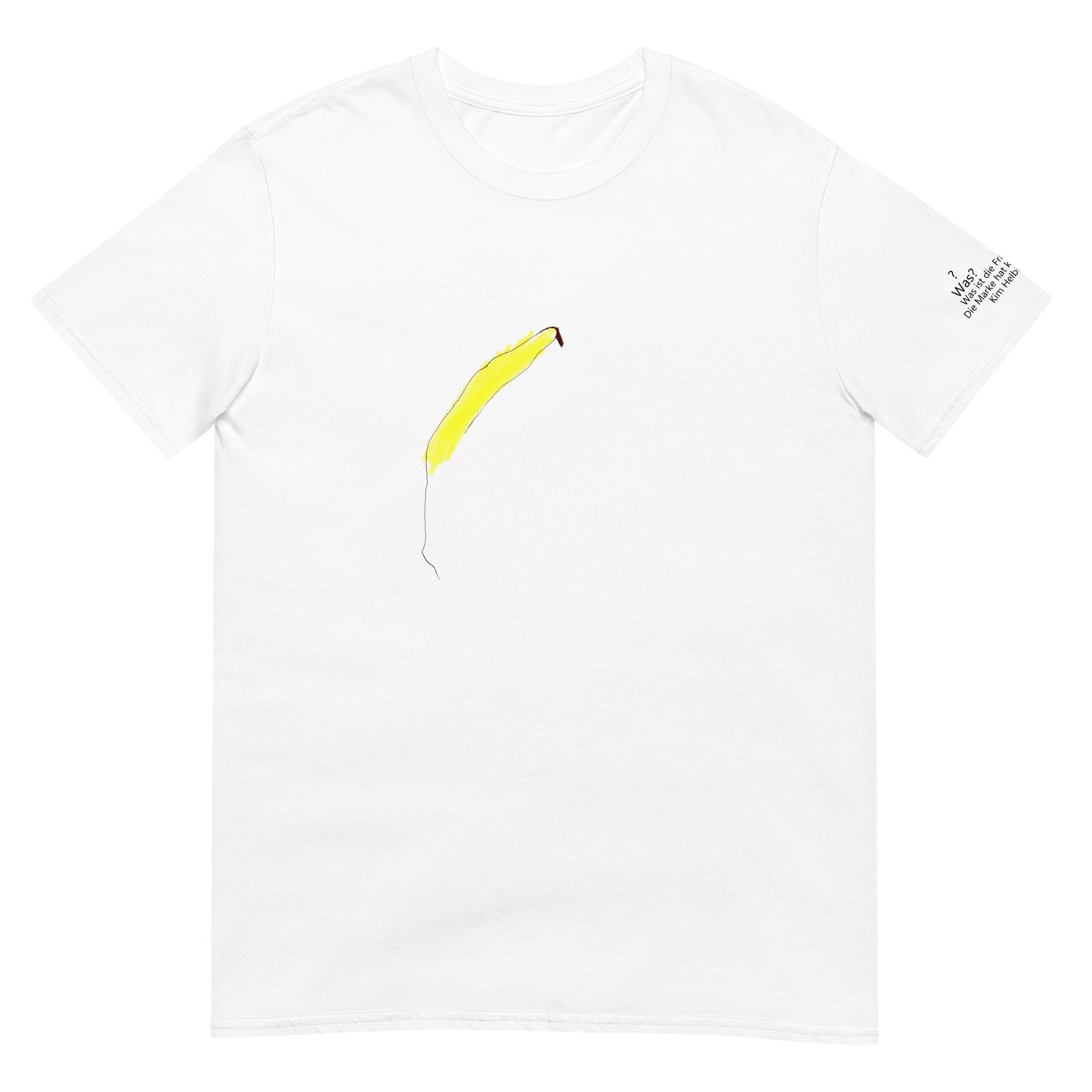 Unisex-T-Shirt Banane