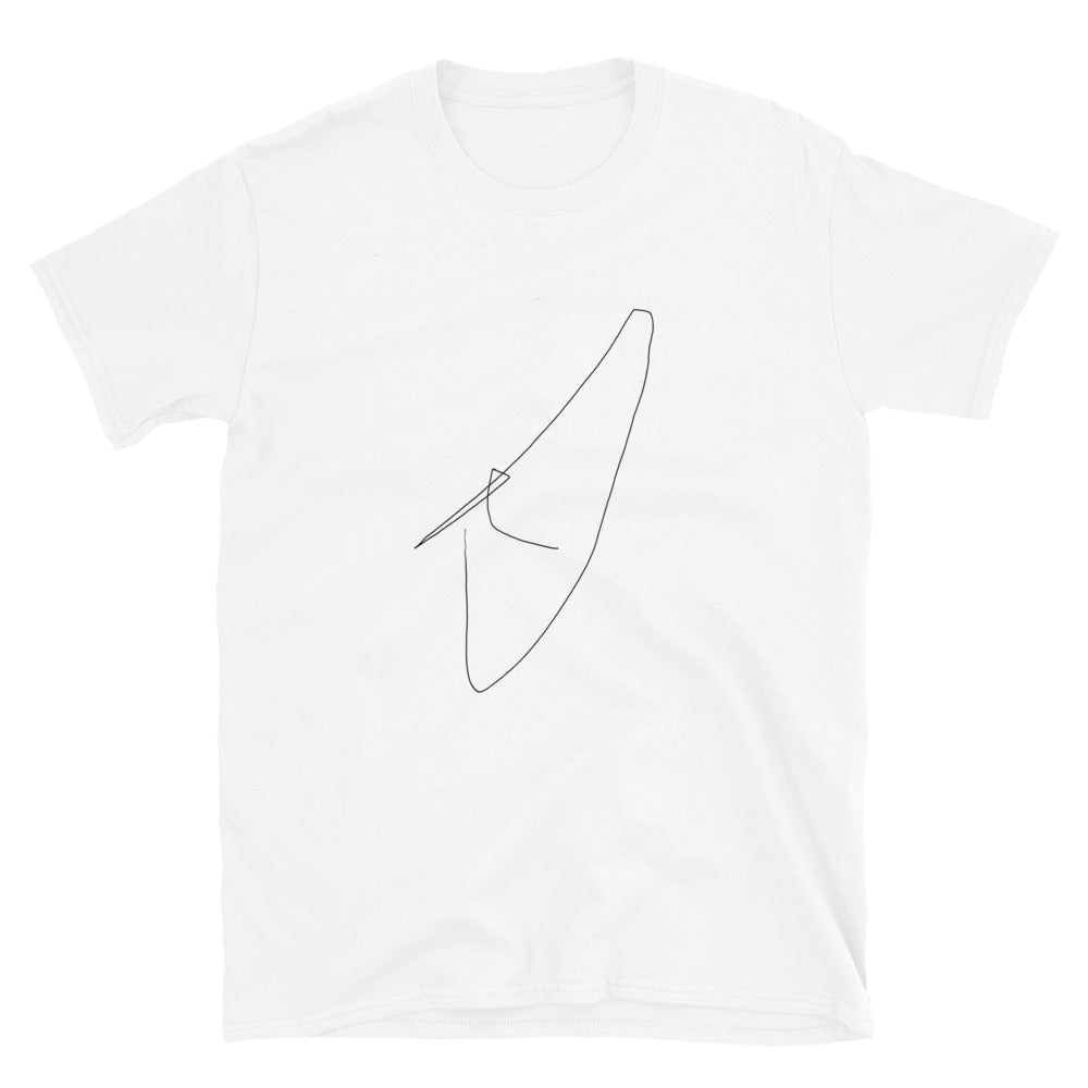 Unisex-T-Shirt Gedanke