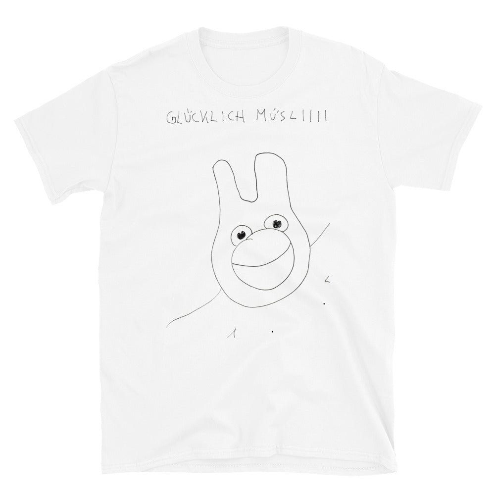 Unisex-T-Shirt glücklich Müsli