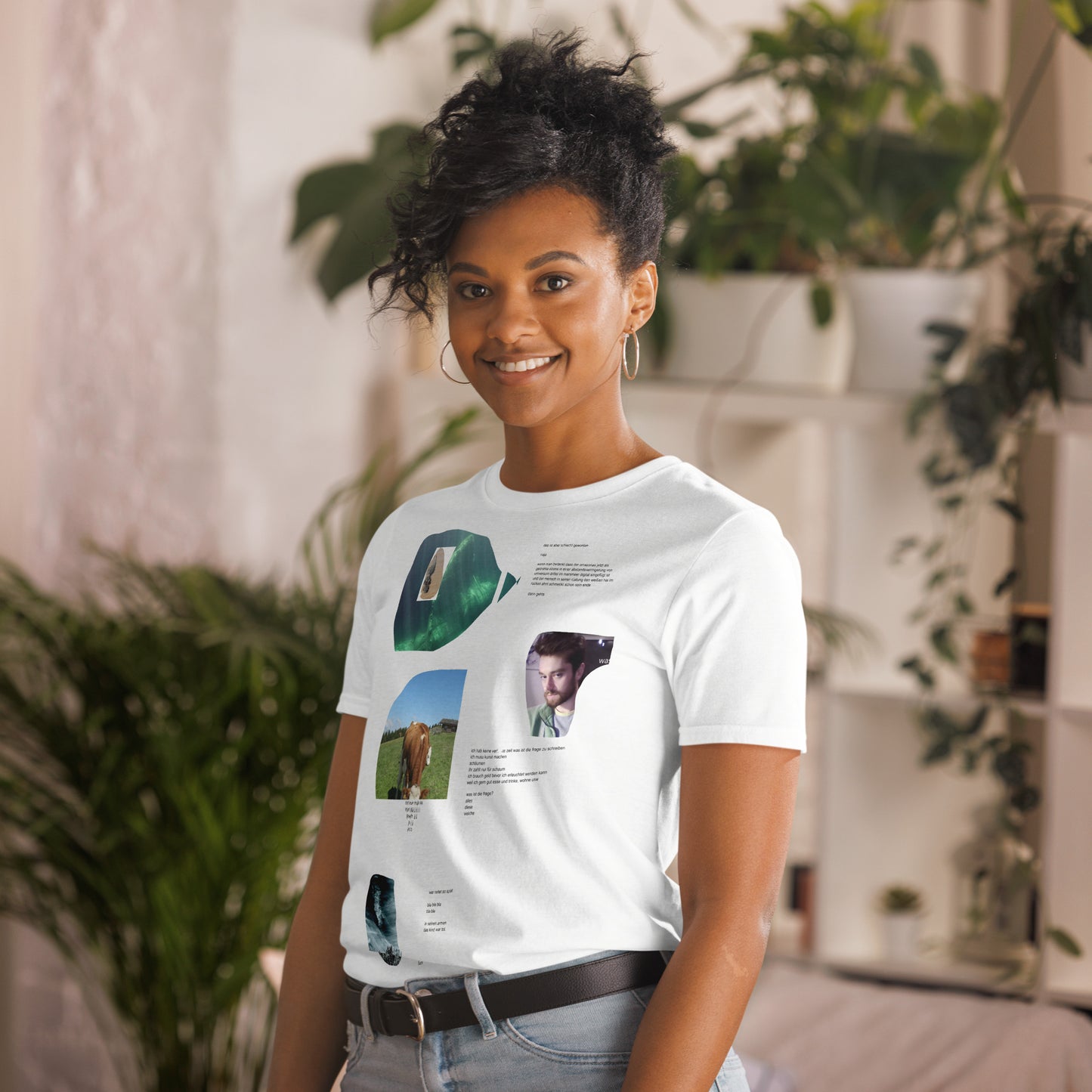 Unisex-T-Shirt Gib Gas