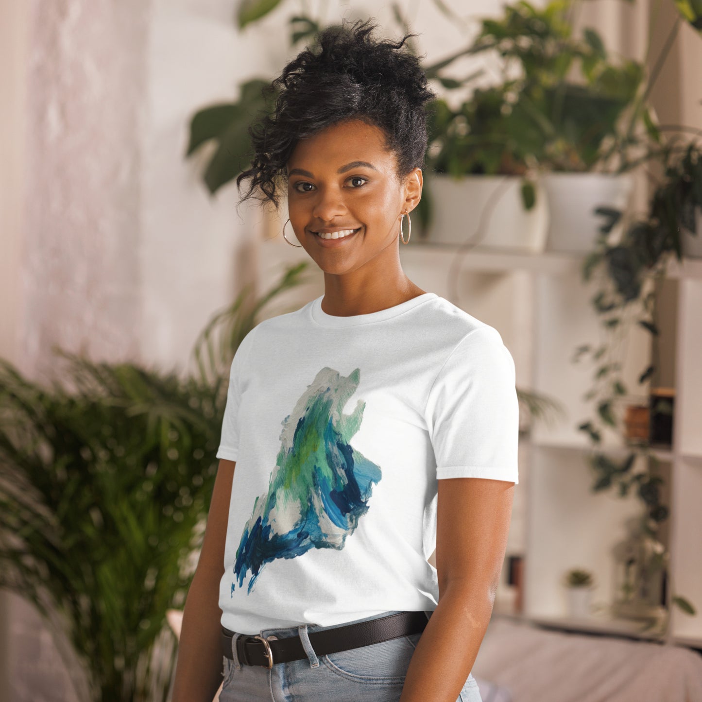 Unisex-T-Shirt Welle Juli 2023 3