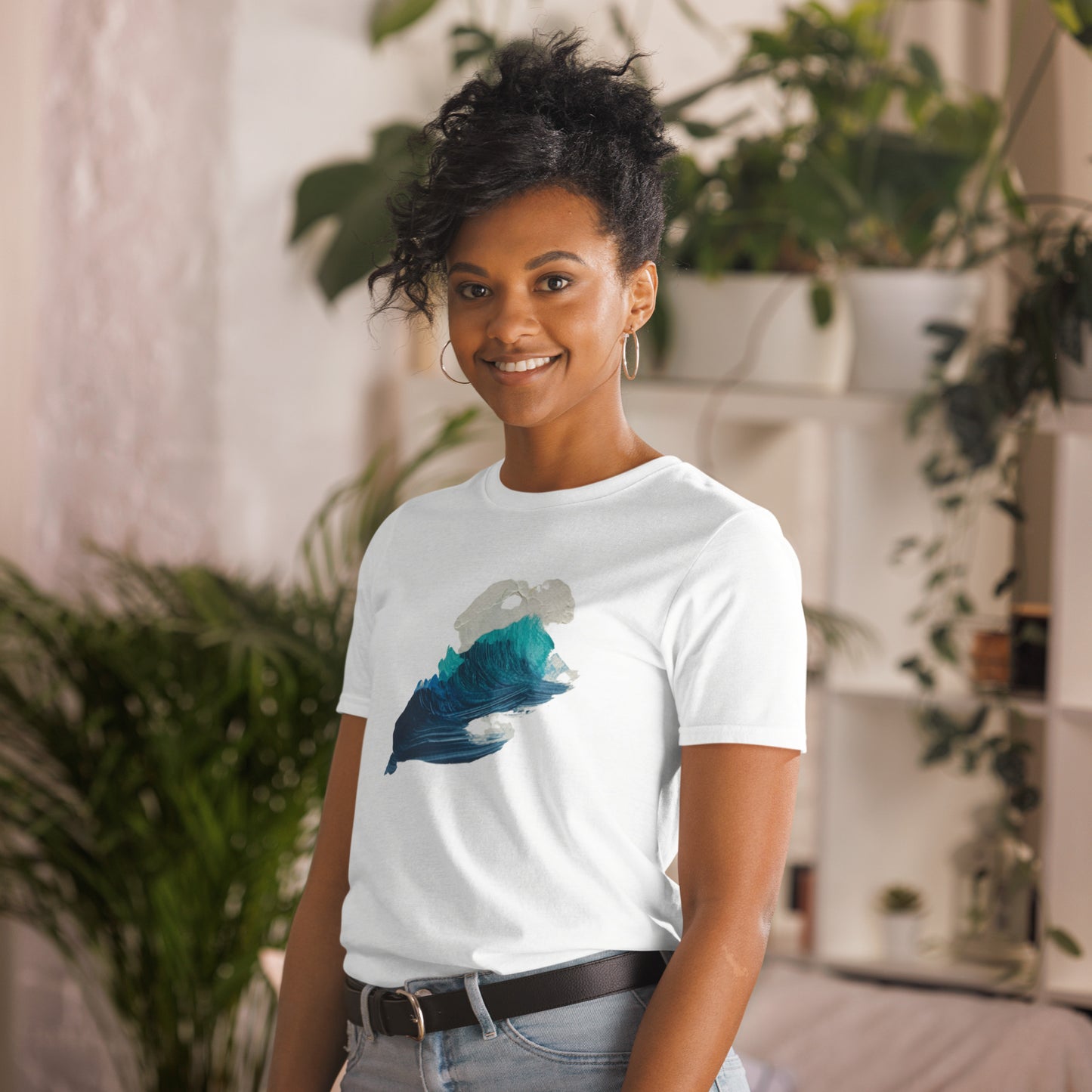 Unisex-T-Shirt Welle Juli 2023 11
