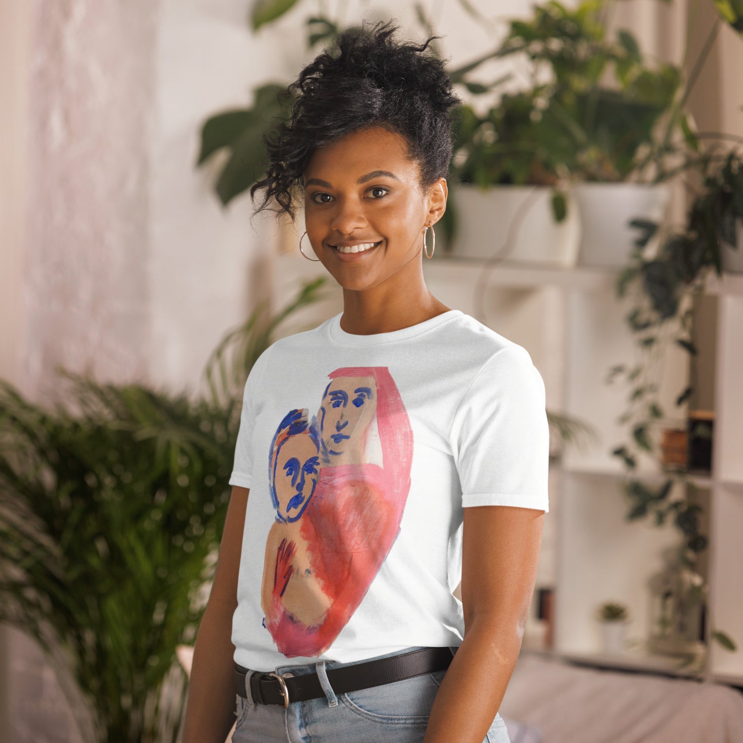 Unisex-T-Shirt Maria mit Jesuskind