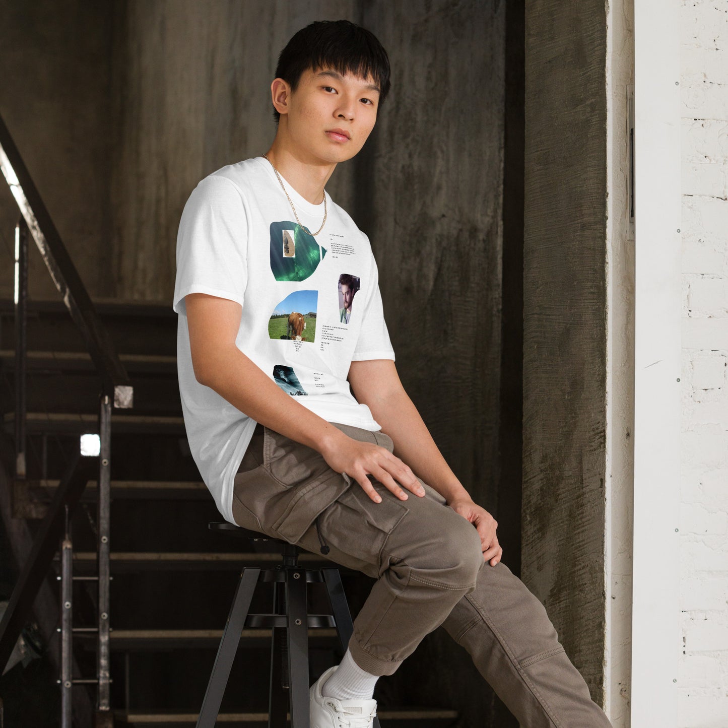 Unisex-T-Shirt Gib Gas