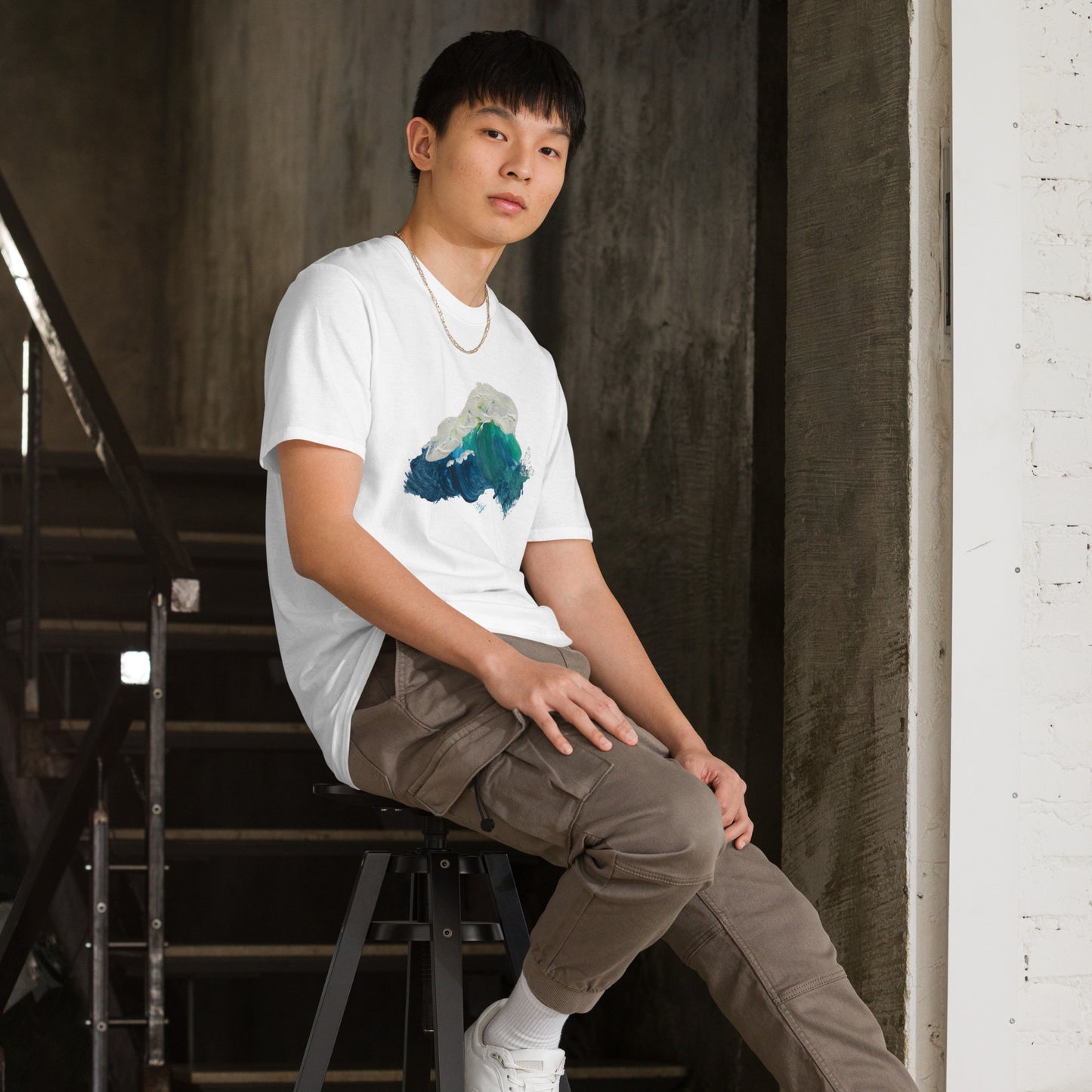 Unisex-T-Shirt Welle Juli 2023 5