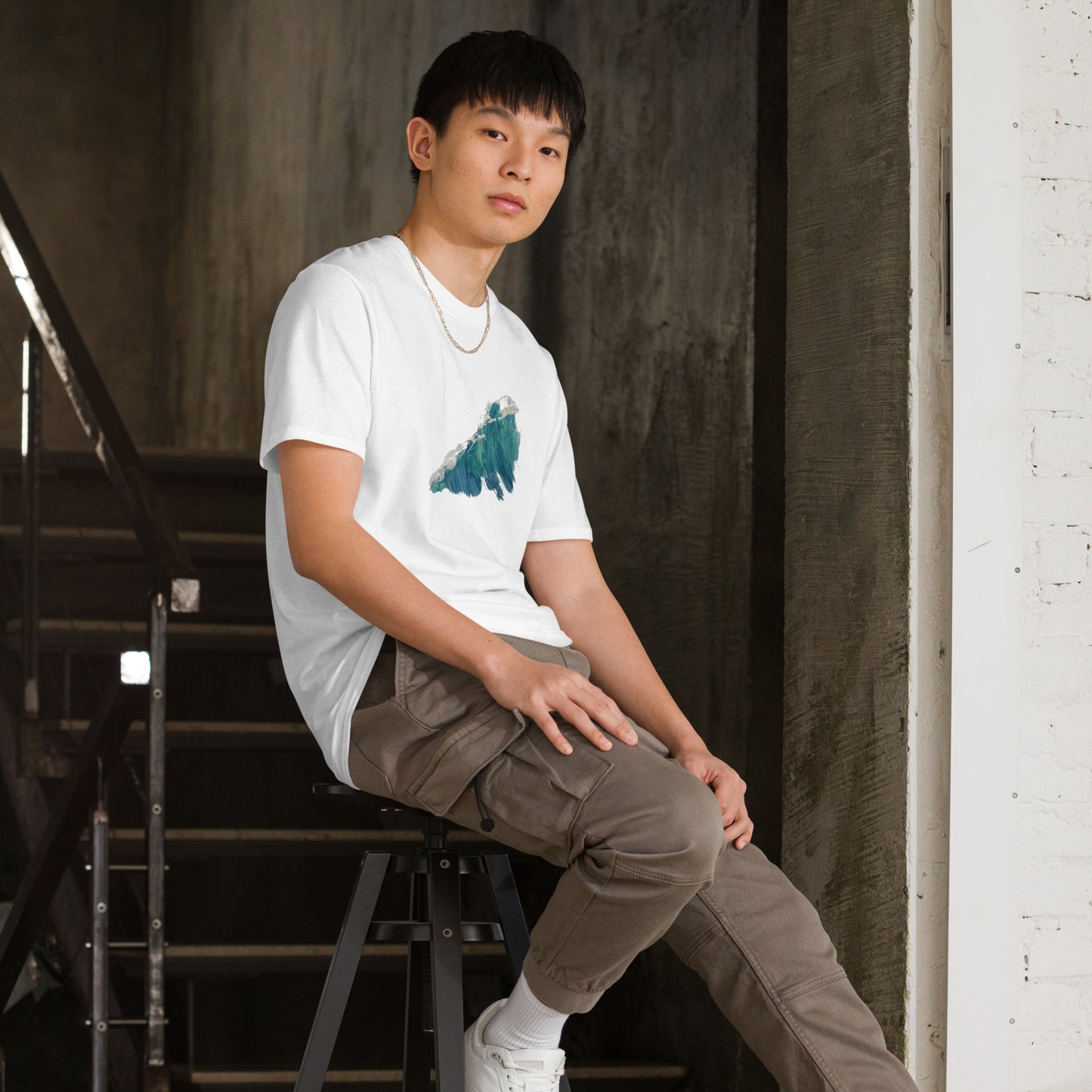 Unisex-T-Shirt Welle Juli 2023 10