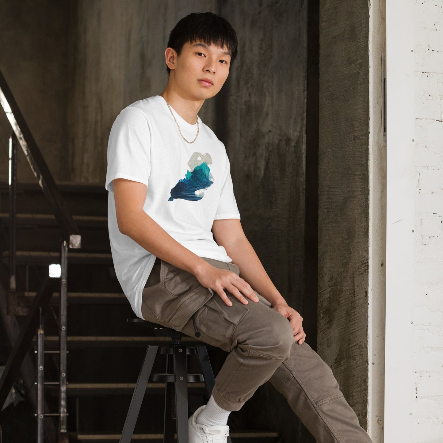 Unisex-T-Shirt Welle Juli 2023 11
