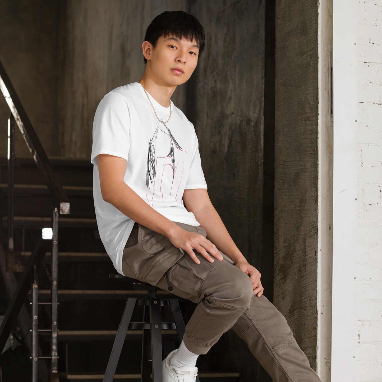 Unisex-T-Shirt Traurige