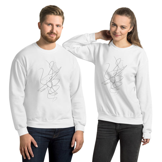 Unisex-Pullover Gefühl