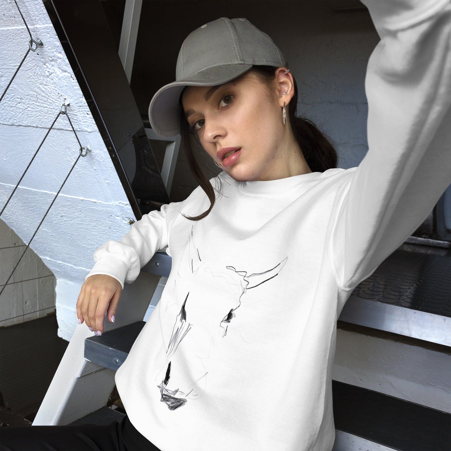 Unisex-Pullover Q