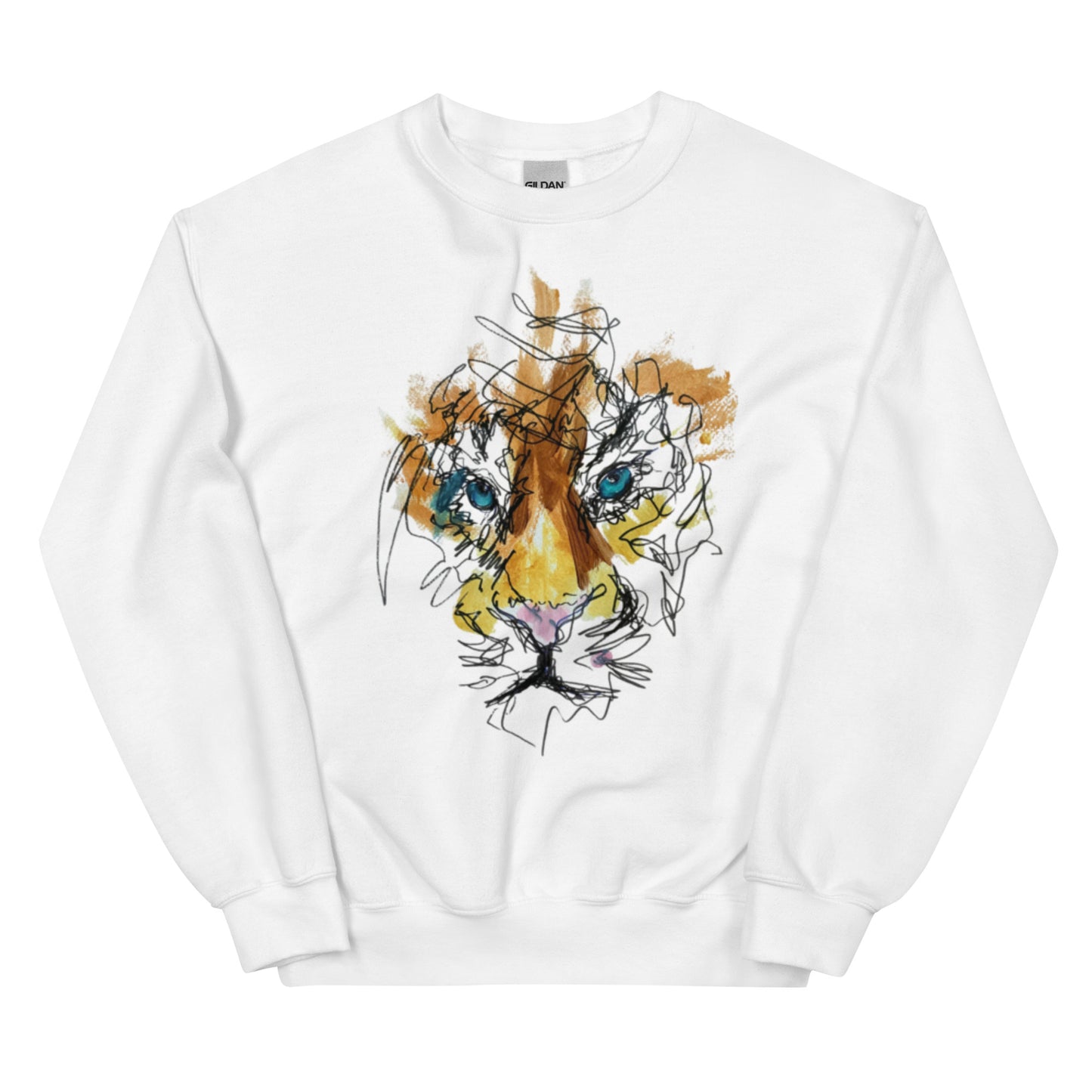 Unisex-Pullover Tiger