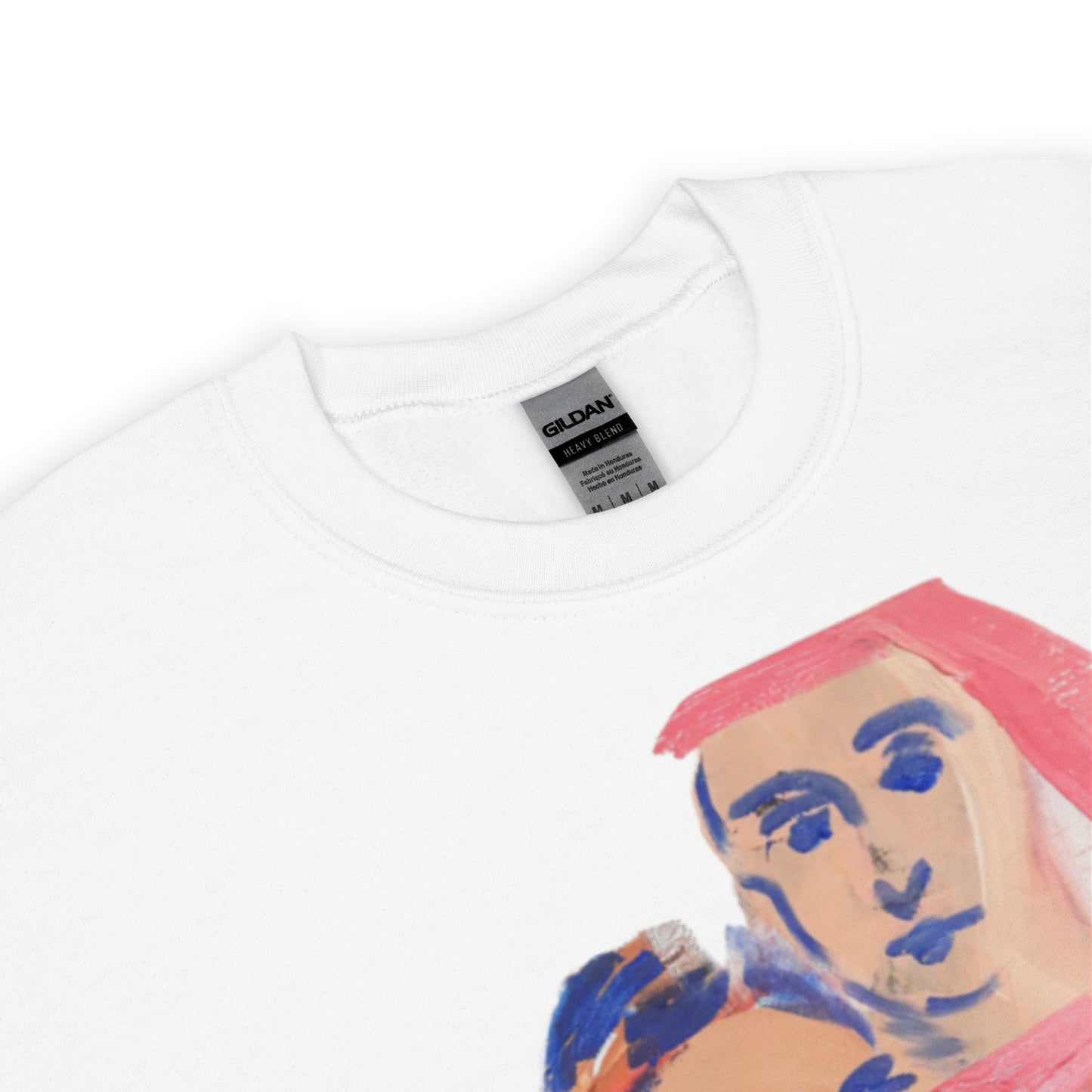 Unisex-Pullover Maria mit Kind
