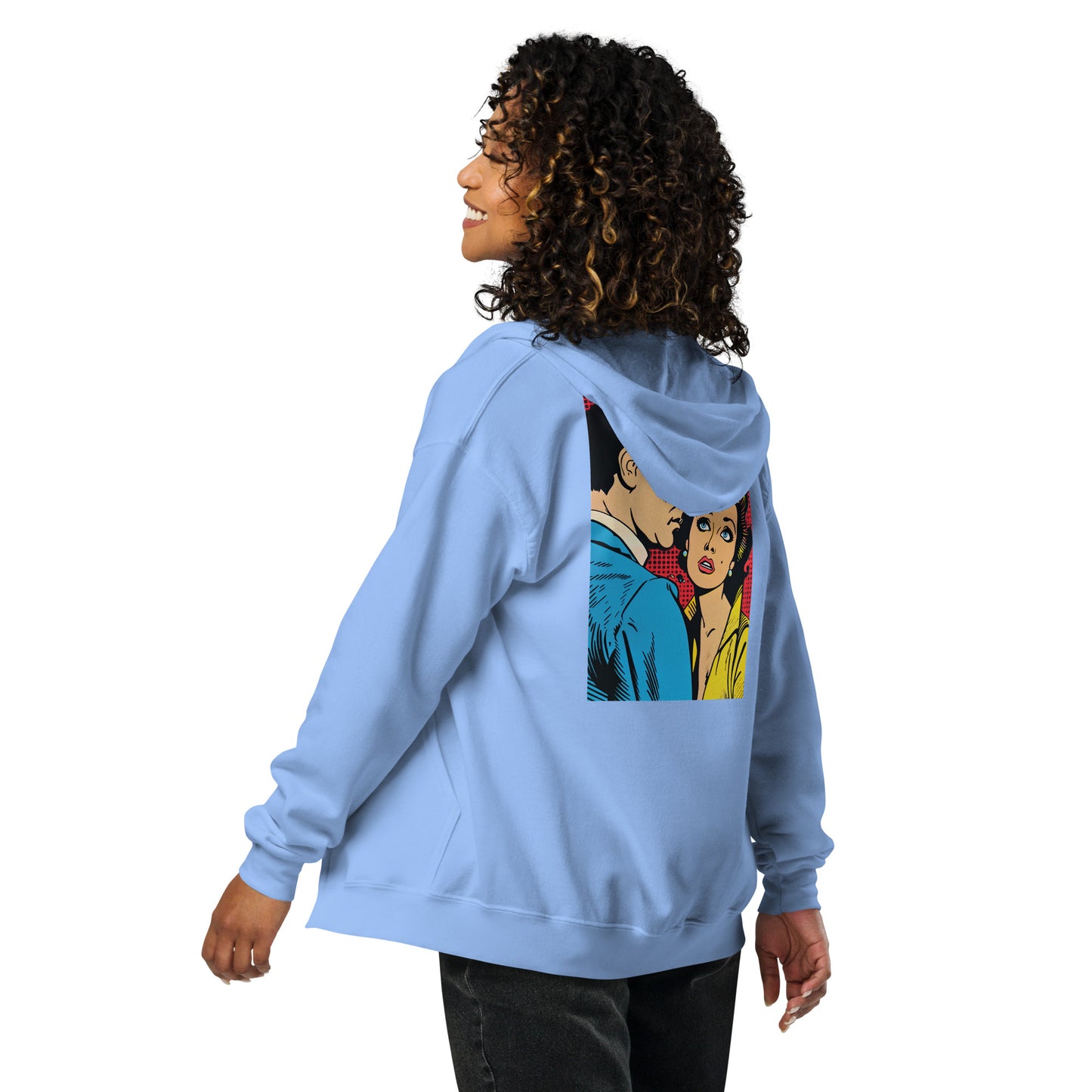 Unisex Heavy-Blend Zip Hoodie