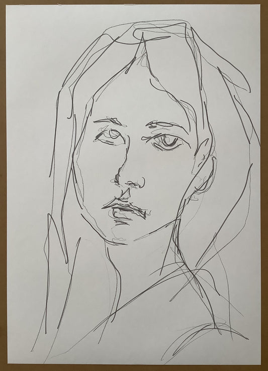 Juli 2023 Nr.2 - Portrait - 59cm x 42cm