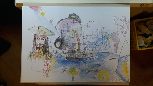 Pirates of the Caribbean, 2014 - 100cm x 70cm