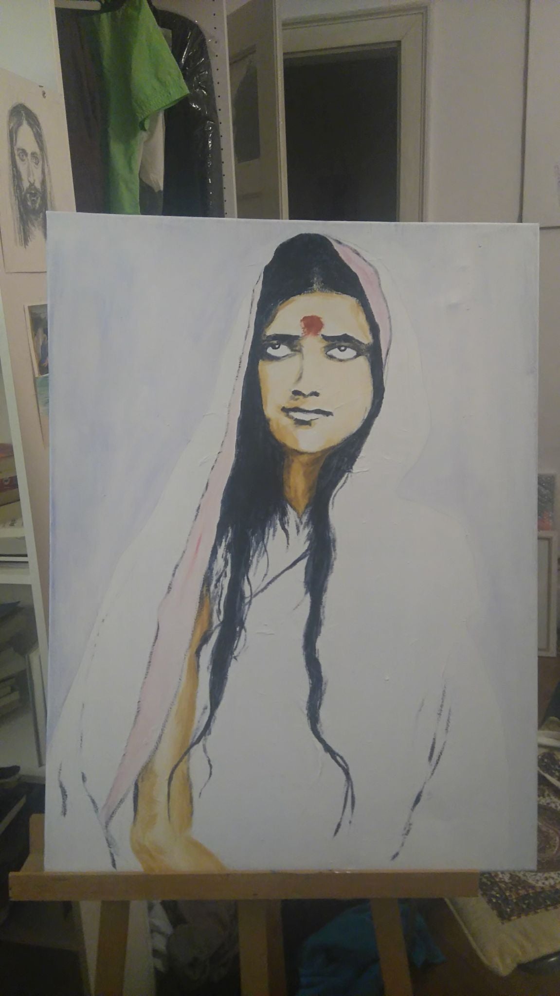 Anandamayi Ma, 2017 - 80cm x 60cm