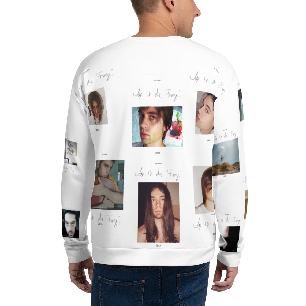 Unisex-Pullover WasistdieFrage-Covers