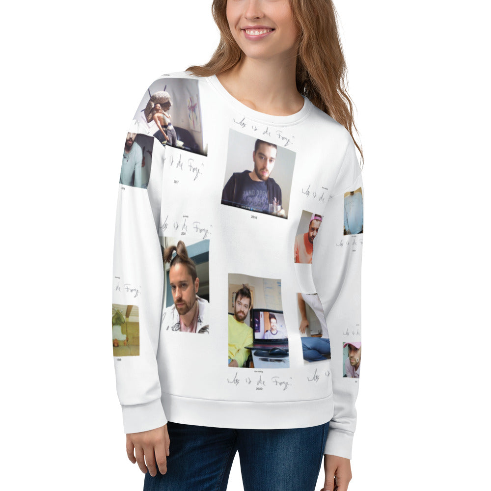 Unisex-Pullover WasistdieFrage-Covers