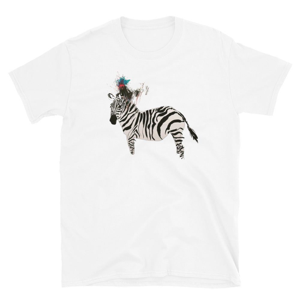 Unisex-T-Shirt Zebra