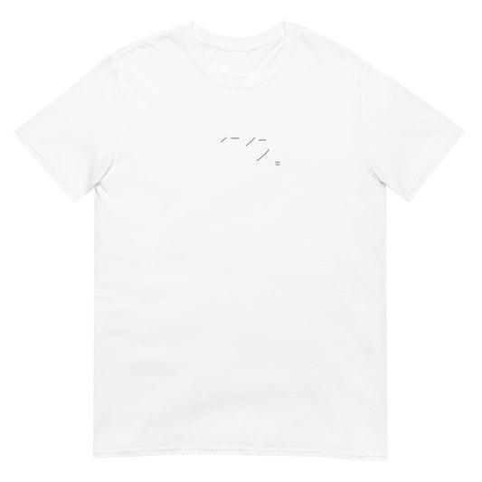 Unisex-T-Shirt Strich, weiterer, ..